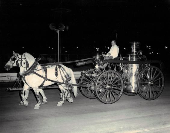 Steamer in Action at the 1972 Flemington Fair